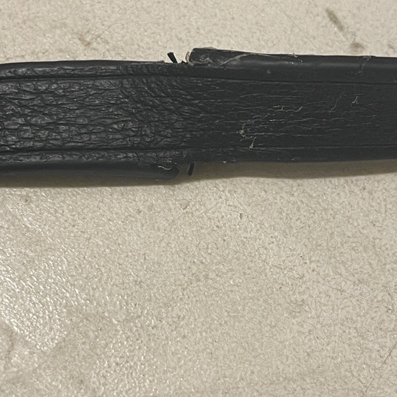 J.Crew crossbody leather bag navy blue good condition just the strap had damaged - Picture 15 of 16